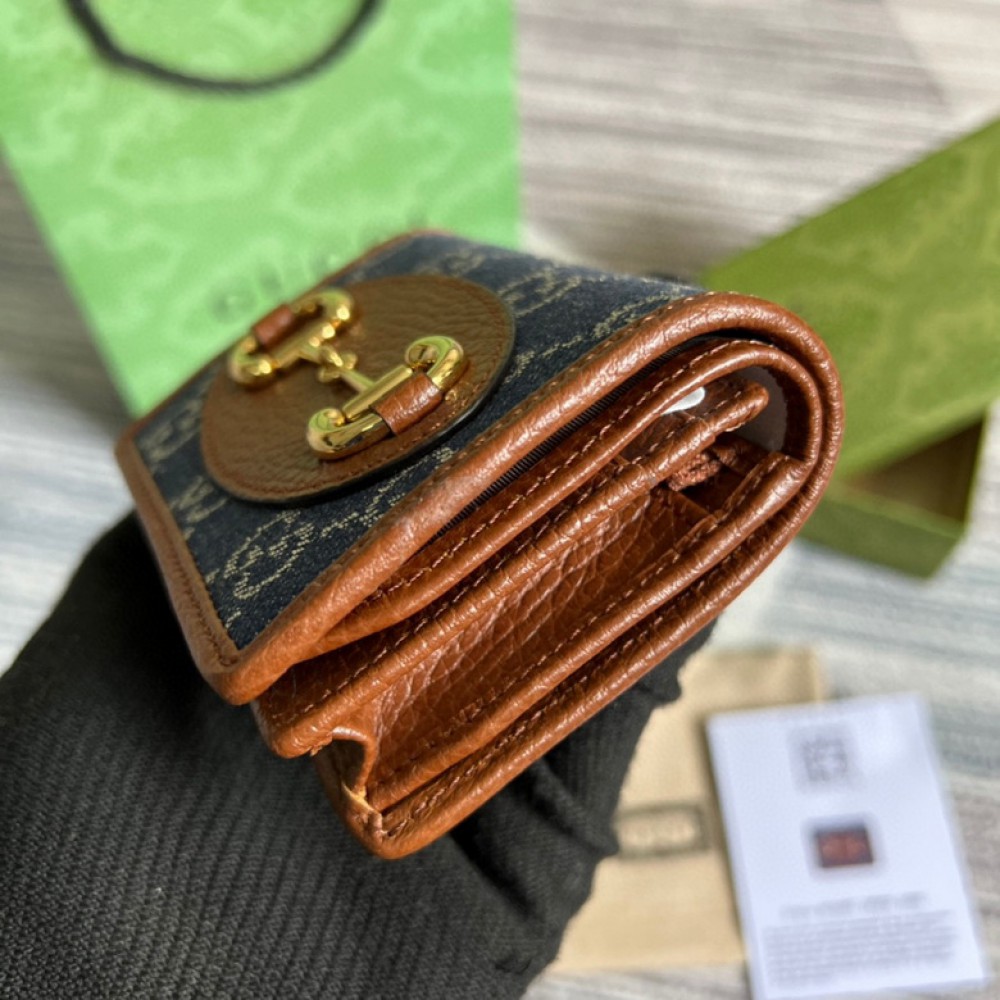 Gucci horsebit wallet 10.5x8cm Accesories