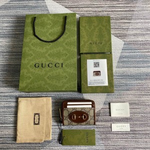 Gucci horsebit zippy wallet 11.5x8.5cm Accesories
