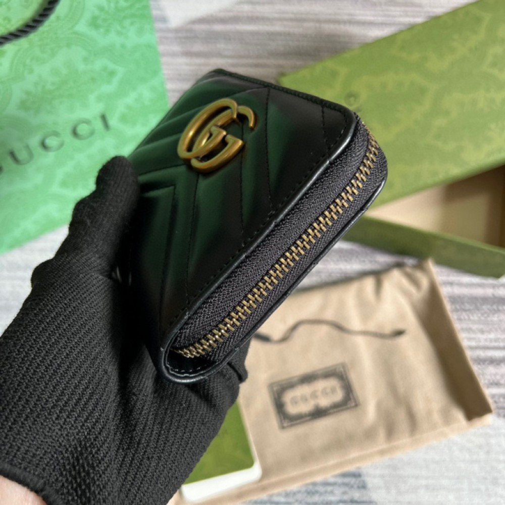 Gucci marmont zippy small wallet 11.5X10X2.5cm Accesories