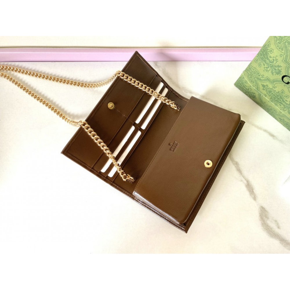 Gucci horsebit wallet on chain 19x10x4cm Bags