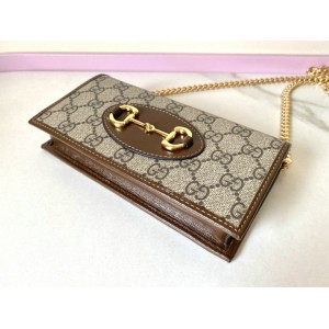 Gucci horsebit wallet on chain 19x10x4cm Bags