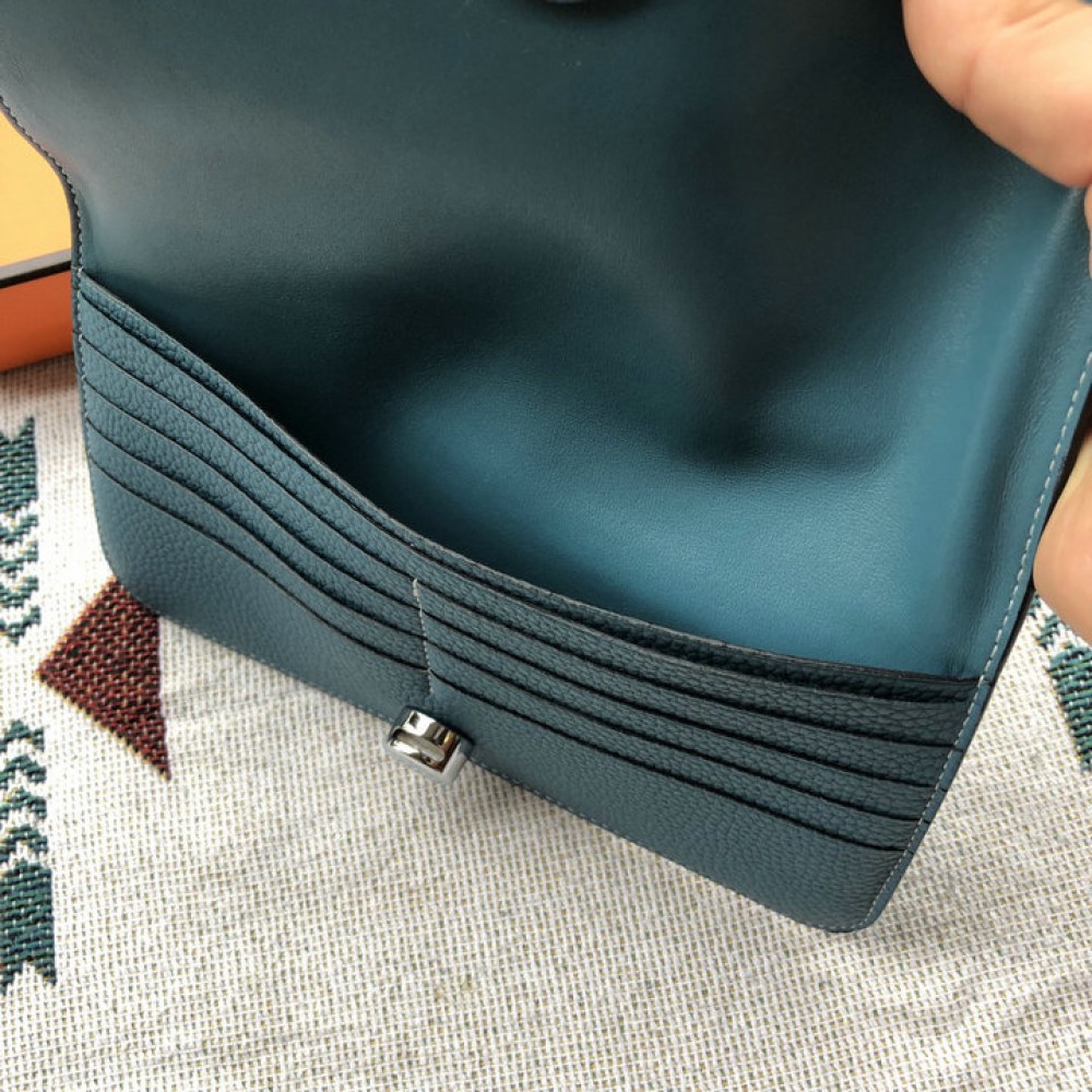 Hermes Dogon duo wallet 20.1 x H 12.5 x D 0.4 cm Accesories