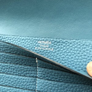 Hermes Dogon duo wallet 20.1 x H 12.5 x D 0.4 cm Accesories