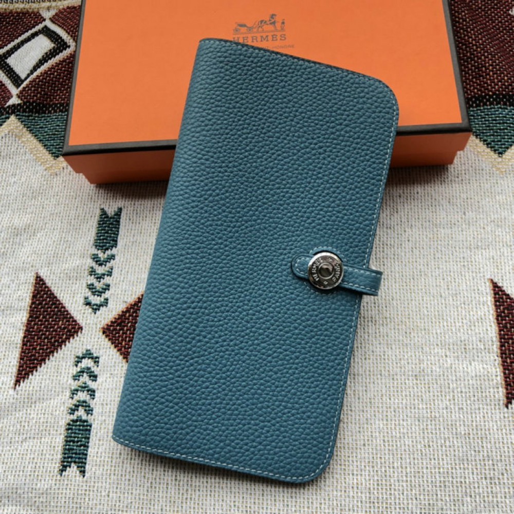 Hermes Dogon duo wallet 20.1 x H 12.5 x D 0.4 cm Accesories