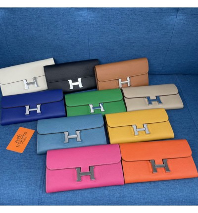Hermes Constance long wallet 20.5 x H 13 x D 2 cm