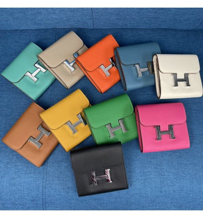 Hermes Constance wallet 12cm x 12.5cm