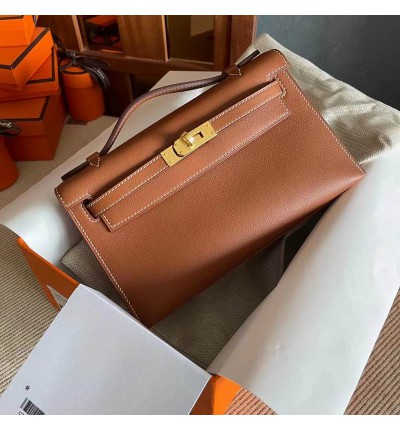Hermes kelly pochette 22cm