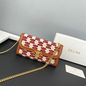 Celine wallet on chain 19.5x11cm Accesories