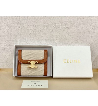 Celine wallet 11x10cm