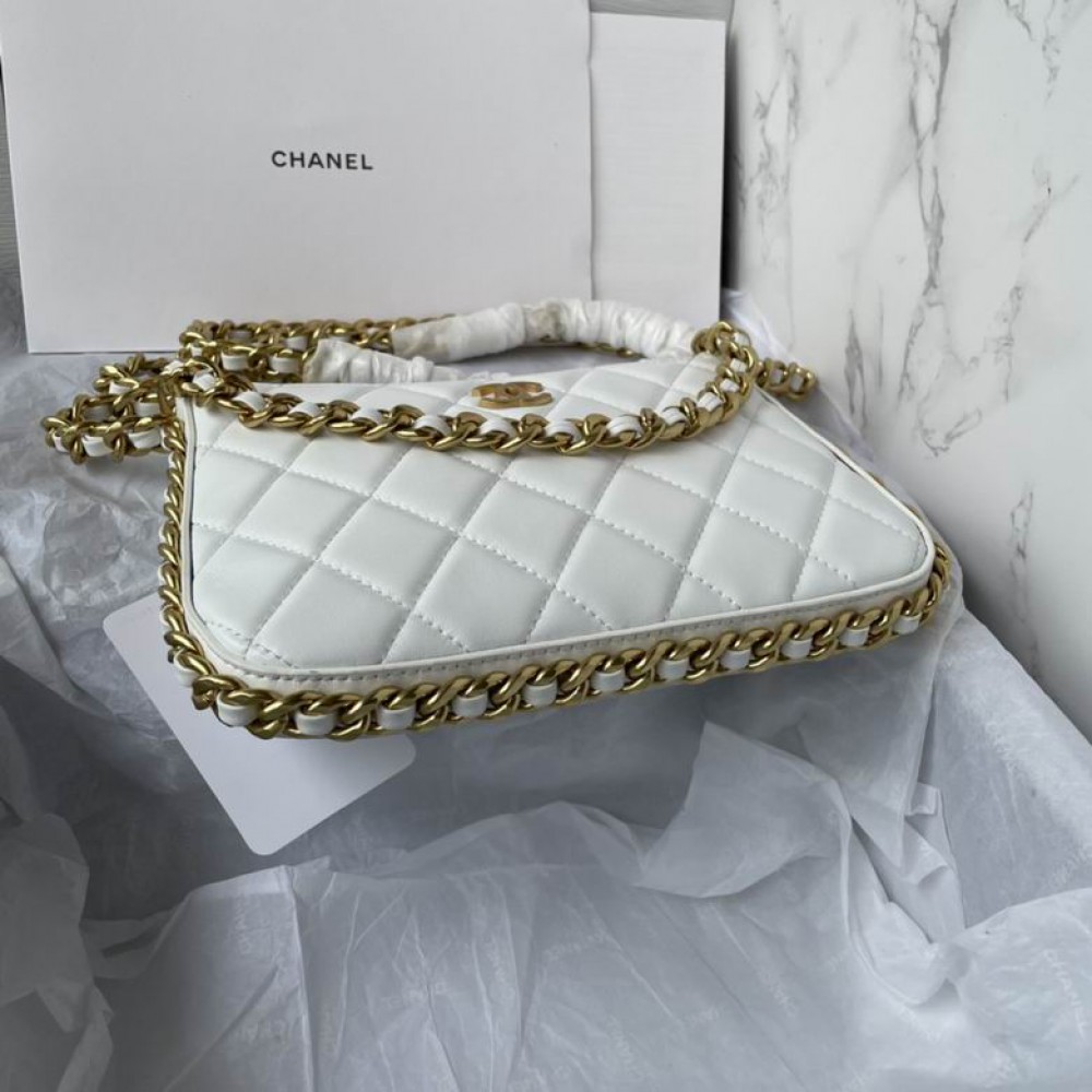 Chanel leather lampskin 21x14cm Bags