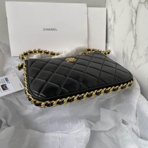 Chanel leather lampskin 21x14cm Bags