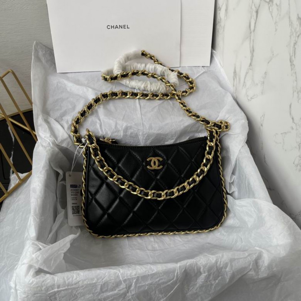 Chanel leather lampskin 21x14cm Bags