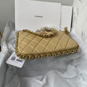 Chanel leather lampskin 21x14cm Bags