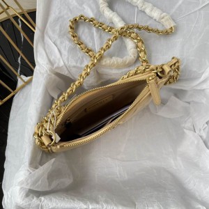 Chanel leather lampskin 21x14cm Bags