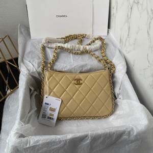 Chanel leather lampskin 21x14cm Bags