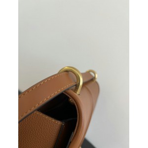 Fendi C'mon Brown FF jacquard fabric bag 25x7x20 cm medium Bags