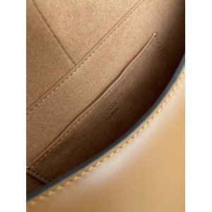 Fendi C'mon Brown FF jacquard fabric bag 25x7x20 cm medium Bags