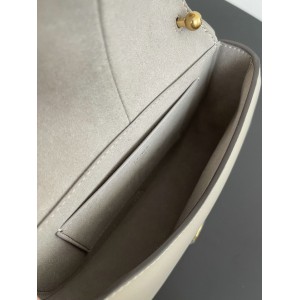 Fendi C'mon Brown FF jacquard fabric bag 21x15cm Bags