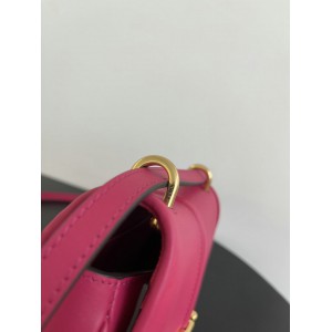 Fendi C'mon Brown FF jacquard fabric bag 21x15cm Bags