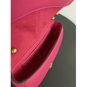 Fendi C'mon Brown FF jacquard fabric bag 21x15cm Bags