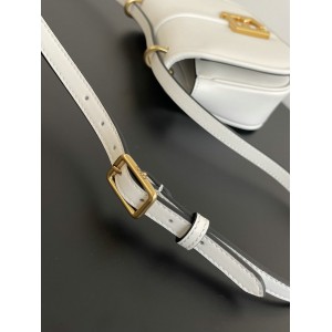 Fendi C'mon Brown FF jacquard fabric bag 21x15cm Bags