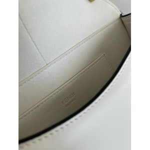 Fendi C'mon Brown FF jacquard fabric bag 25x7x20 cm medium Bags