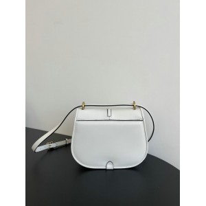 Fendi C'mon Brown FF jacquard fabric bag 25x7x20 cm medium Bags