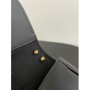 Fendi C'mon Brown FF jacquard fabric bag 21x15cm Bags