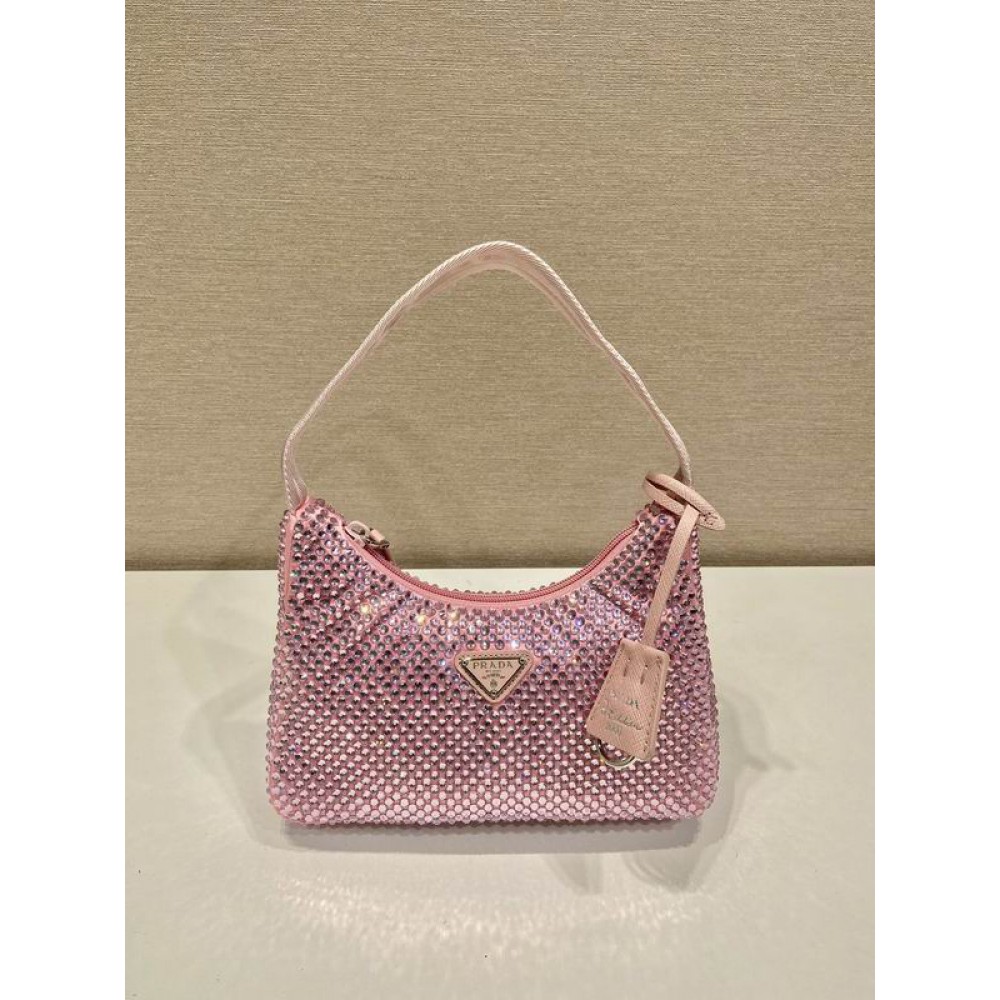 prada re edition 2000 crystals Bags