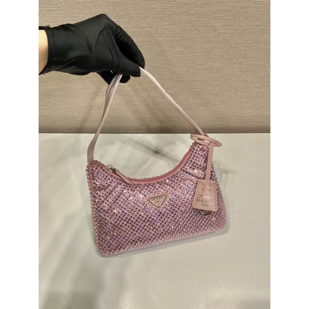 prada re edition 2000 crystals Bags