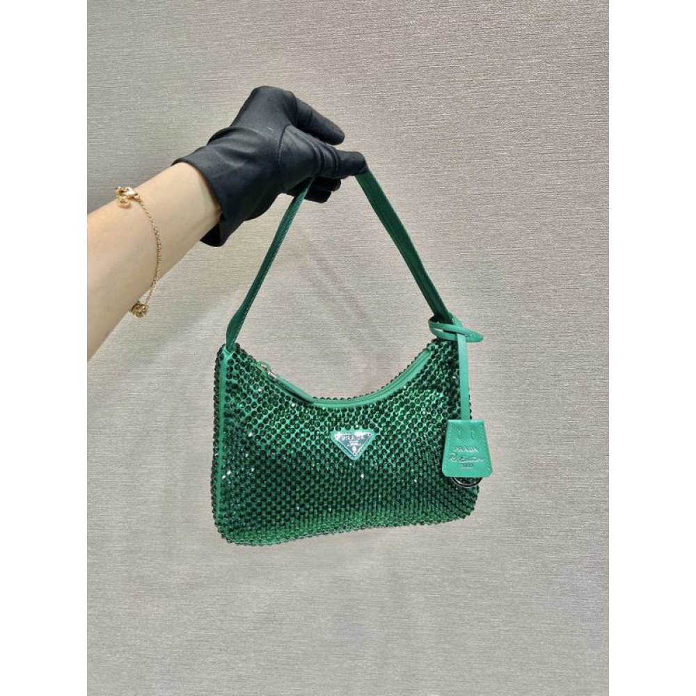 prada re edition 2000 crystals Bags