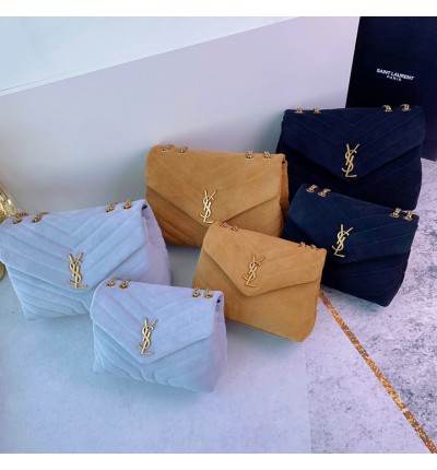 Ysl loulou suede 32cm-25cm