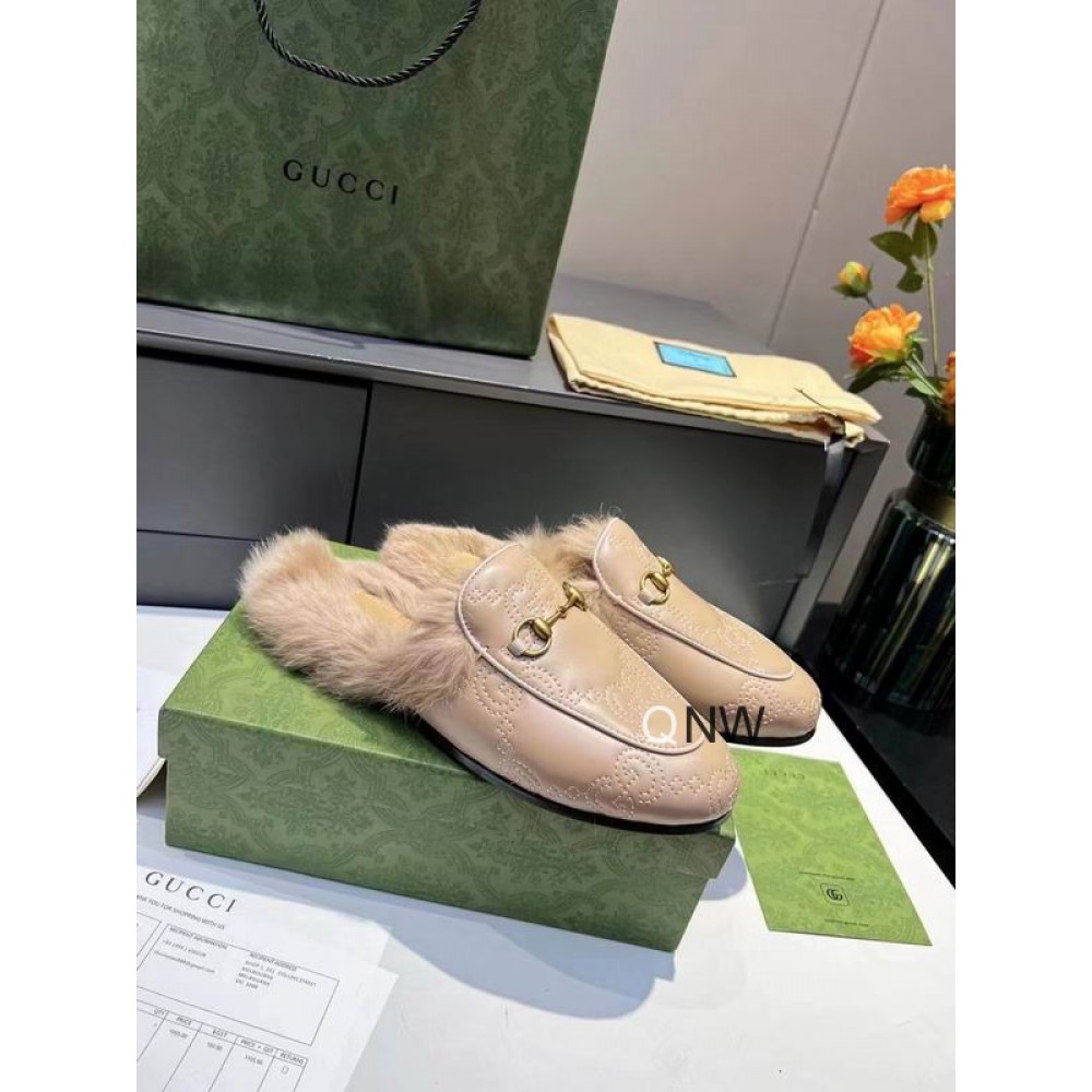 Gucci half slippers 36-46 fur Shoes