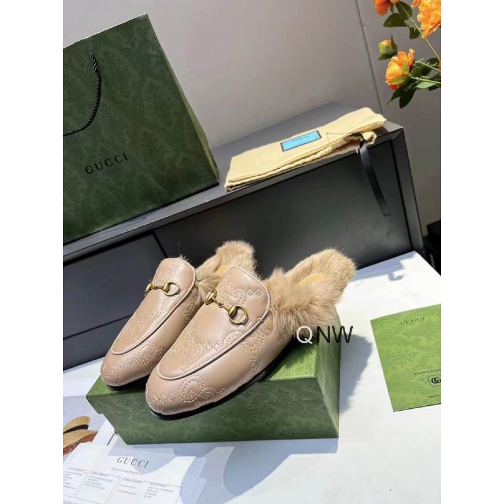 Gucci half slippers 36-46 fur Shoes