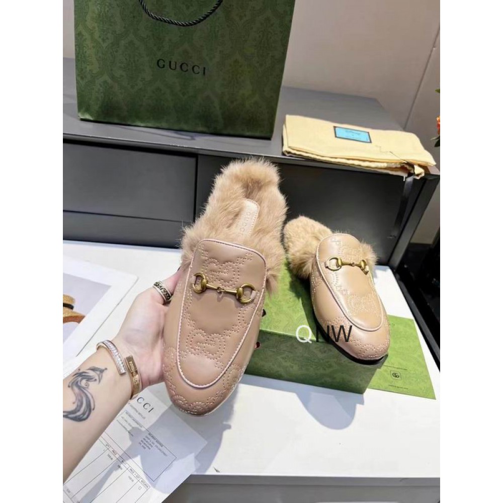 Gucci half slippers 36-46 fur Shoes
