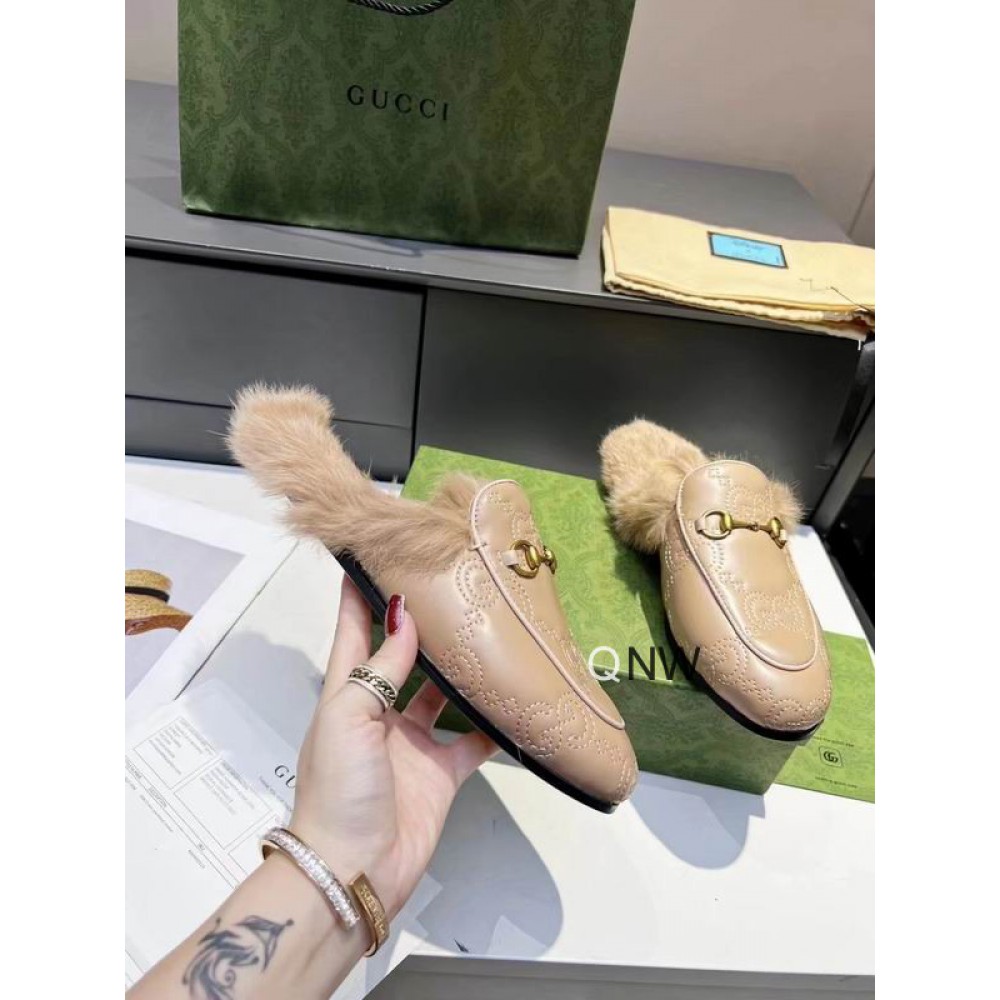 Gucci half slippers 36-46 fur Shoes