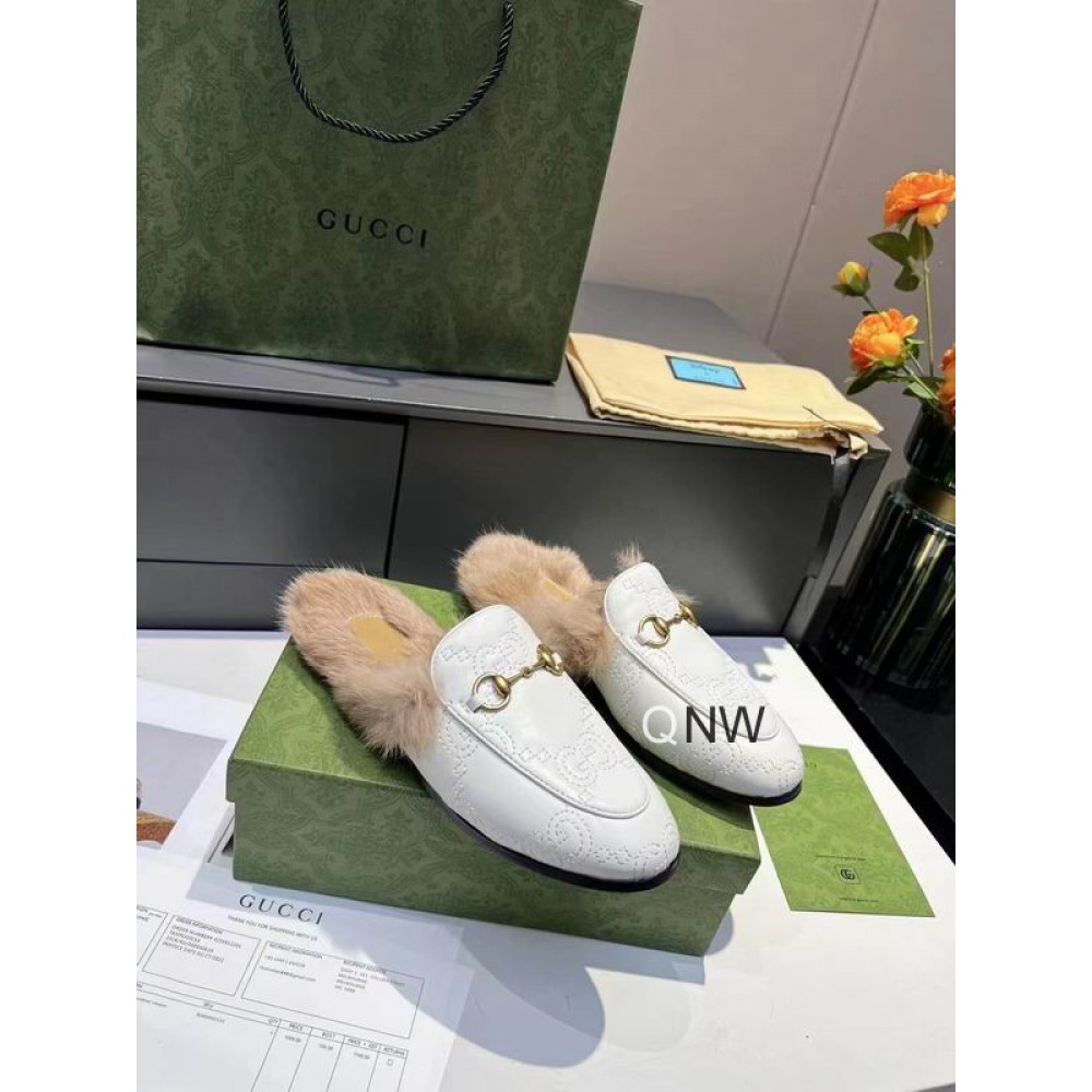 Gucci half slippers 36-46 fur Shoes