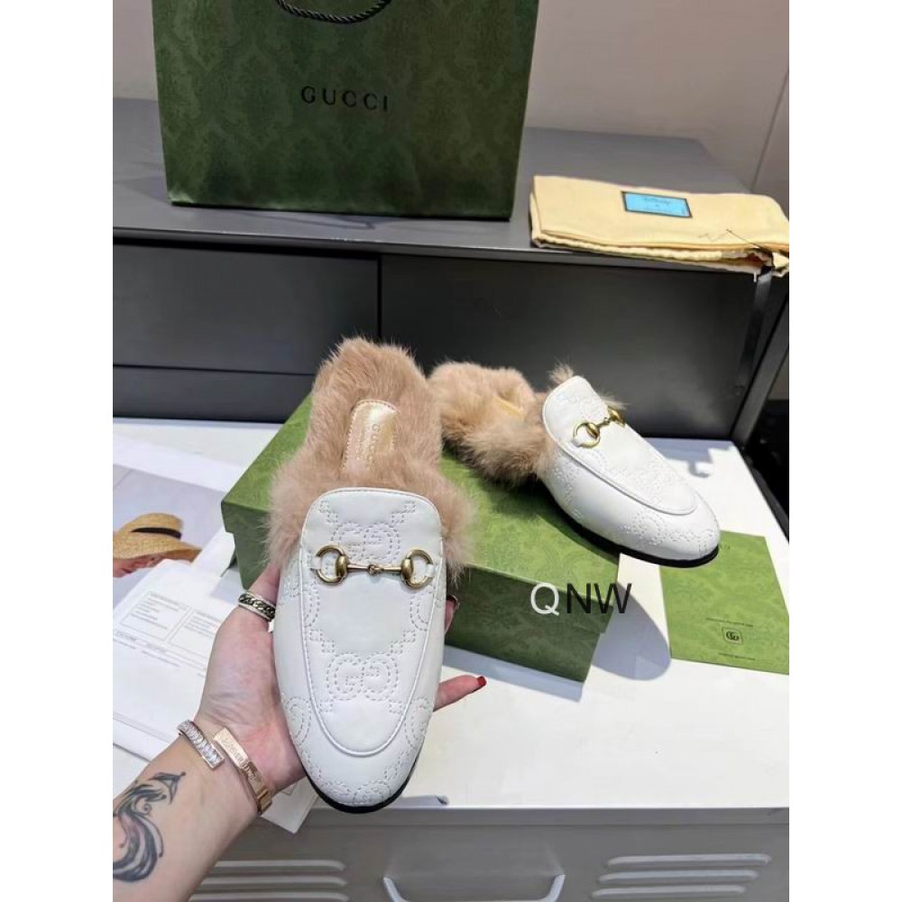 Gucci half slippers 36-46 fur Shoes