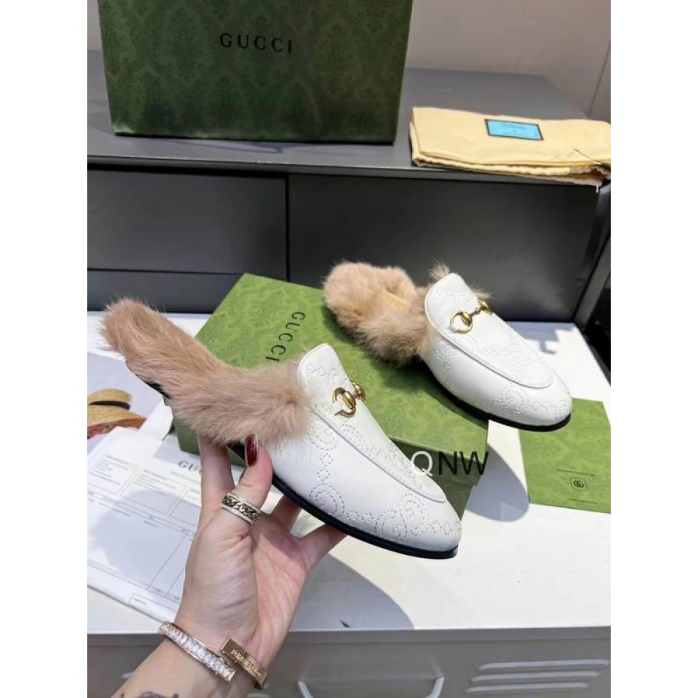 Gucci half slippers 36-46 fur Shoes