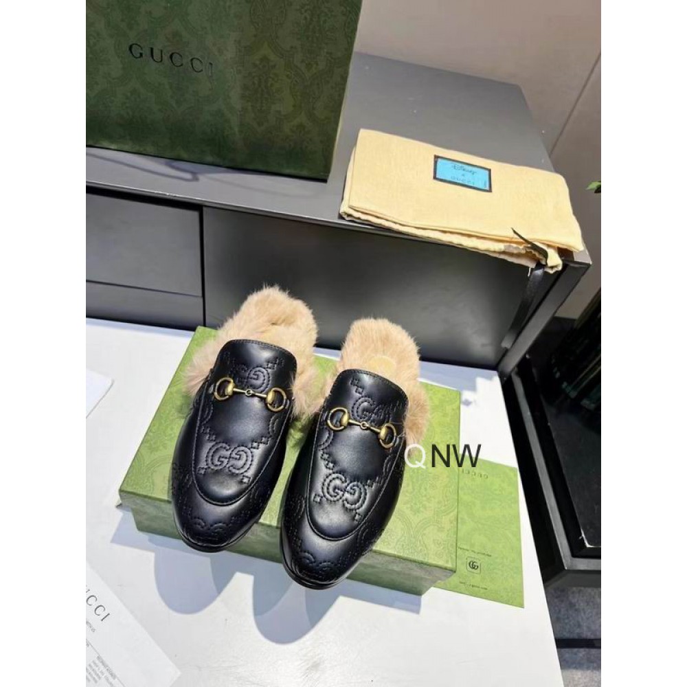 Gucci half slippers 36-46 fur Shoes