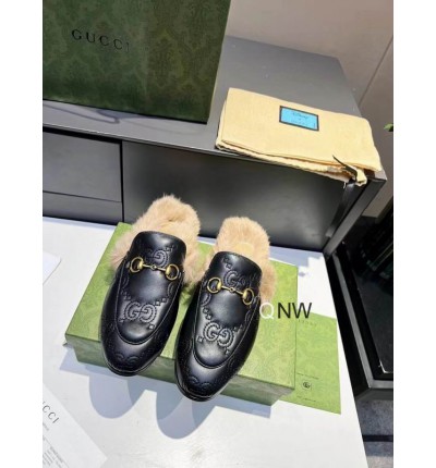 Gucci half slippers 36-46 fur