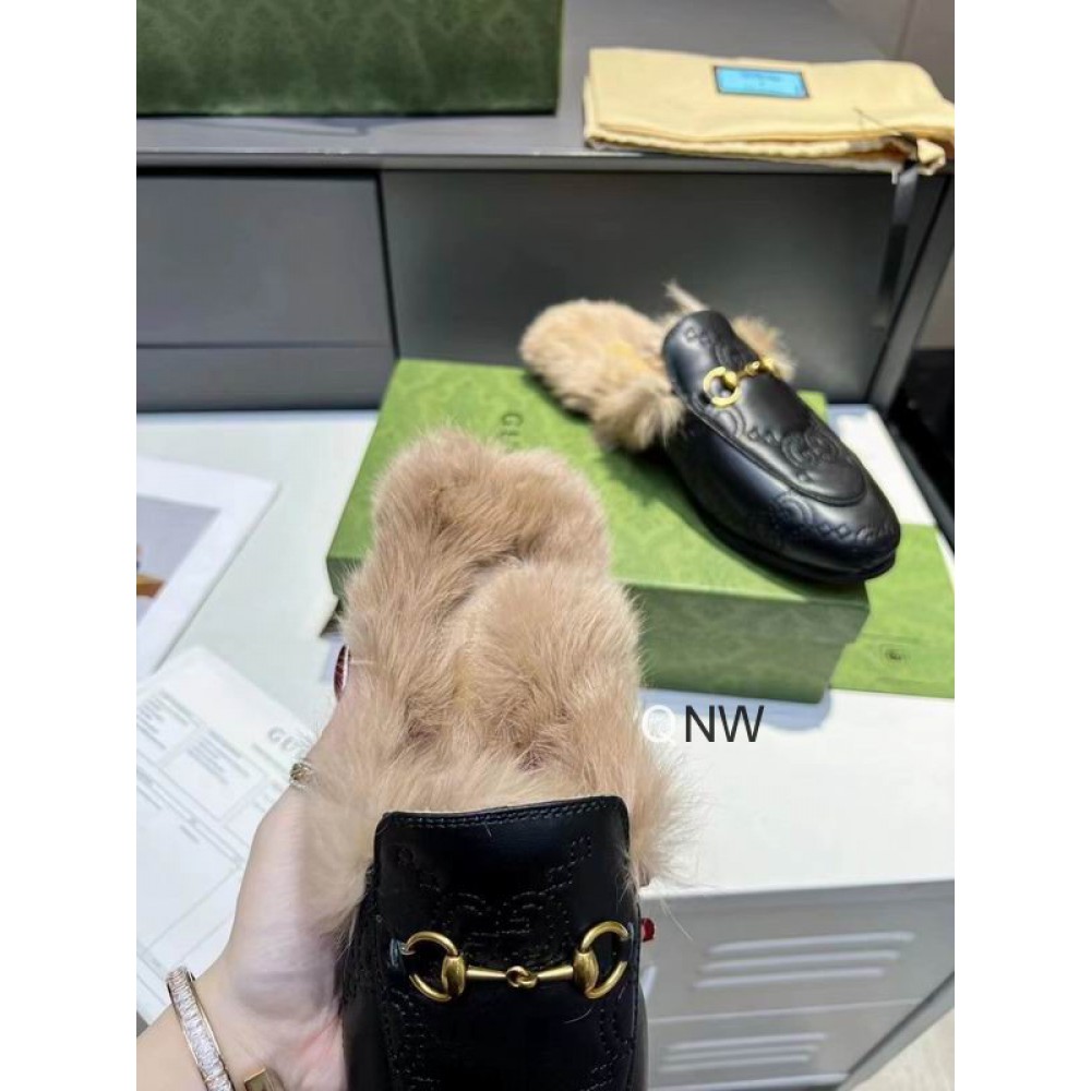 Gucci half slippers 36-46 fur Shoes