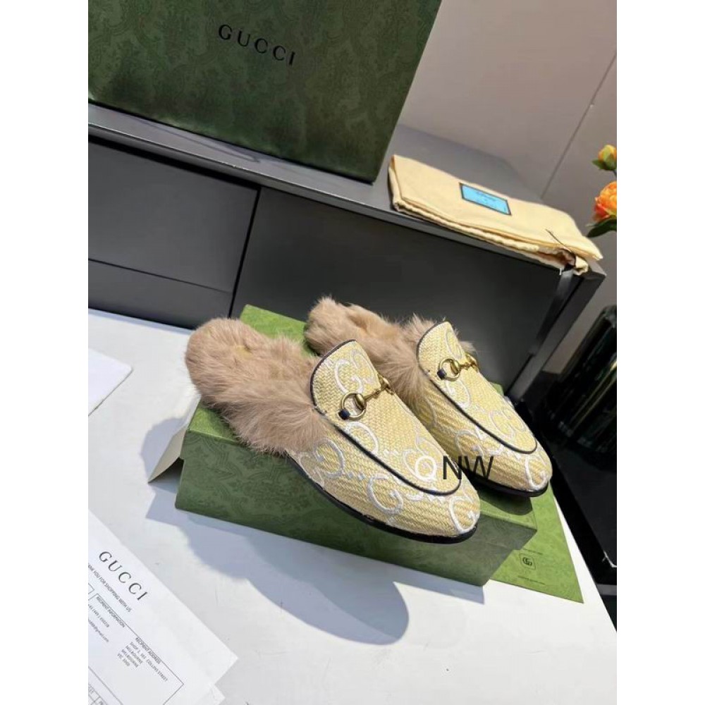 Gucci half slippers 36-46 fur Shoes