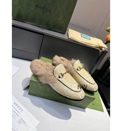 Gucci half slippers 36-46 fur