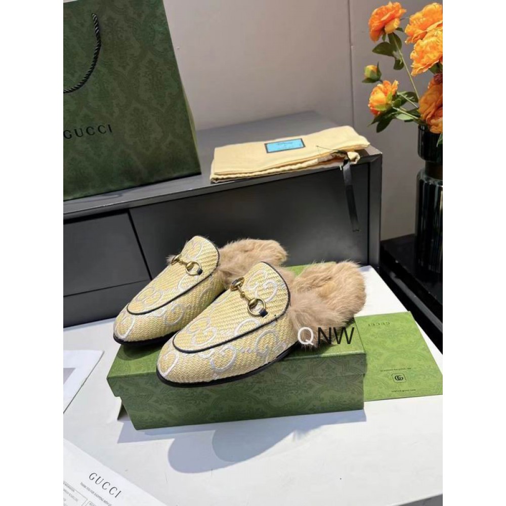 Gucci half slippers 36-46 fur Shoes