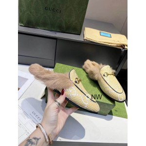 Gucci half slippers 36-46 fur Shoes