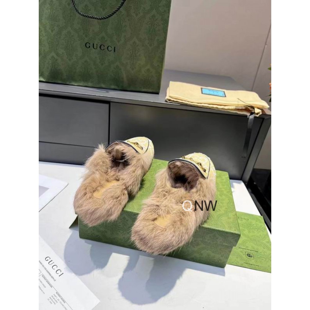 Gucci half slippers 36-46 fur Shoes