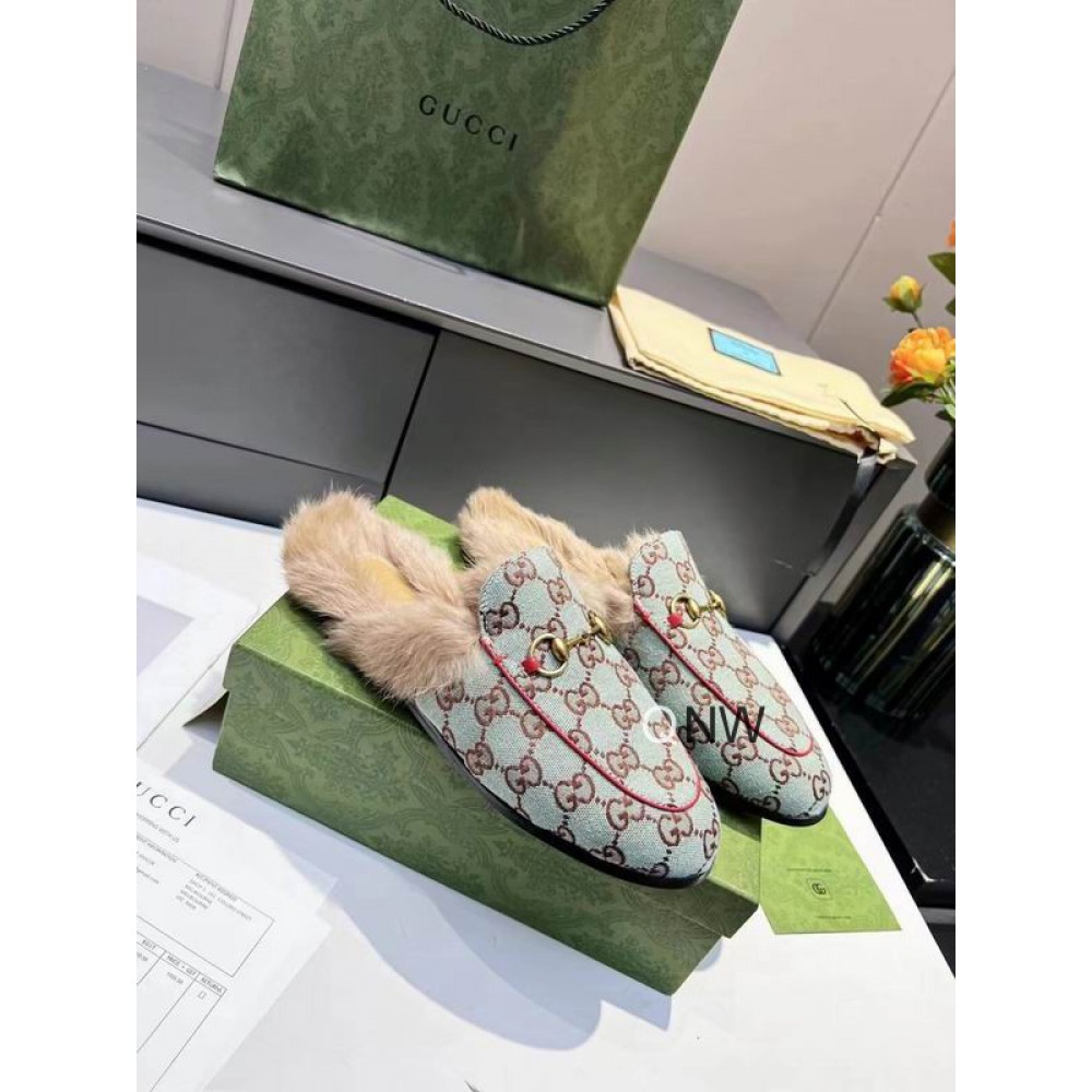 Gucci half slippers 36-46 fur Shoes