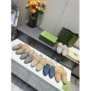 Gucci half slippers 36-46 fur Shoes