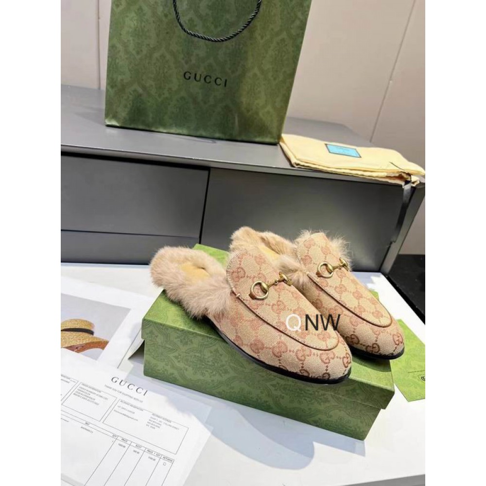 Gucci half slippers 36-46 fur Shoes
